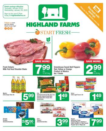 Highland Farms flyer