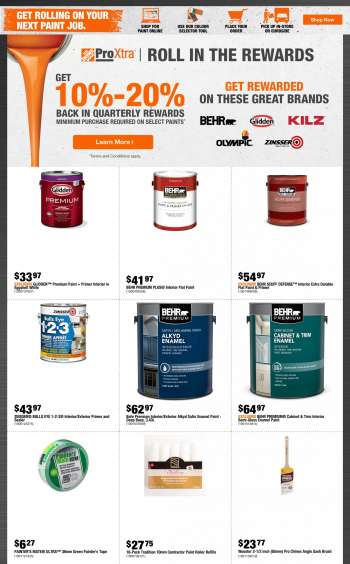 The Home Depot Flyer - January 20, 2022 - February 02, 2022.