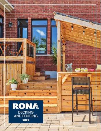 RONA Flyer - March 17, 2022 - July 27, 2022.