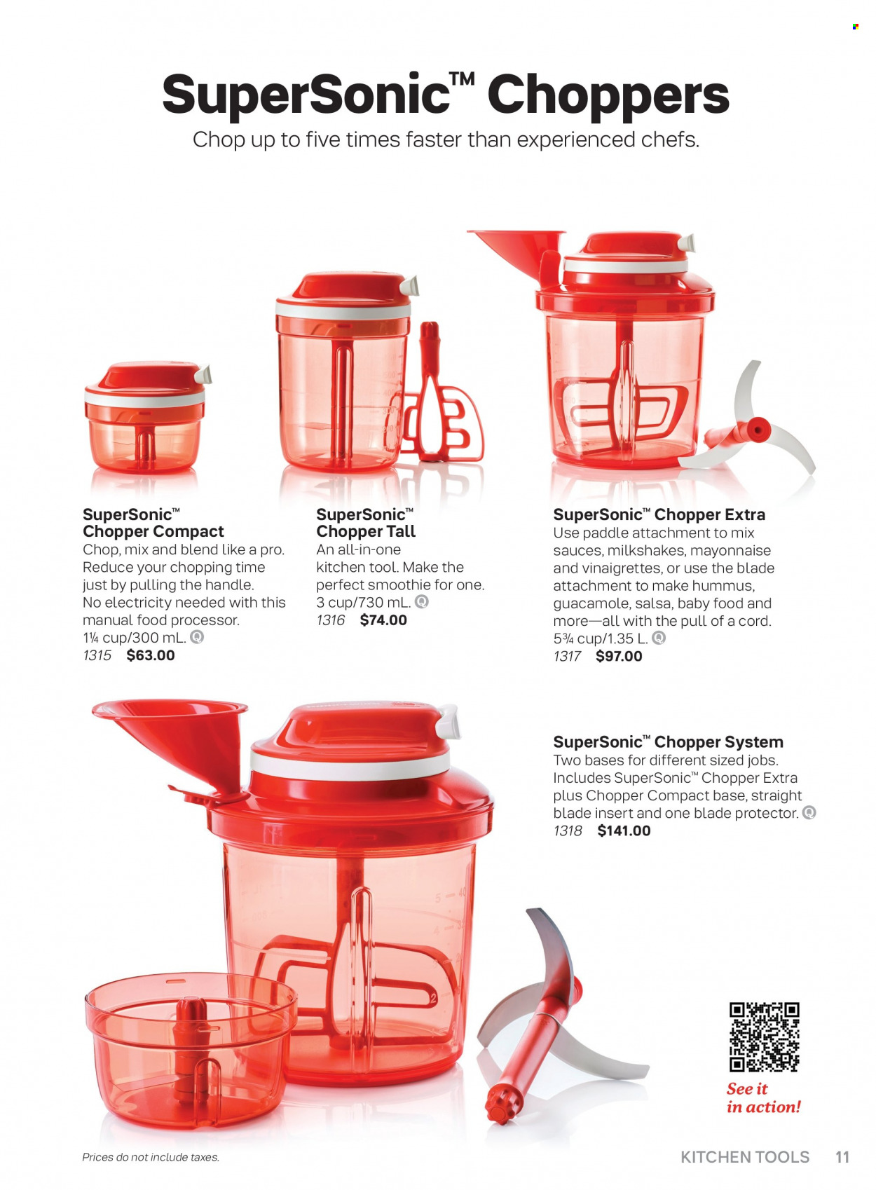 Circulaire Tupperware . Page 11.