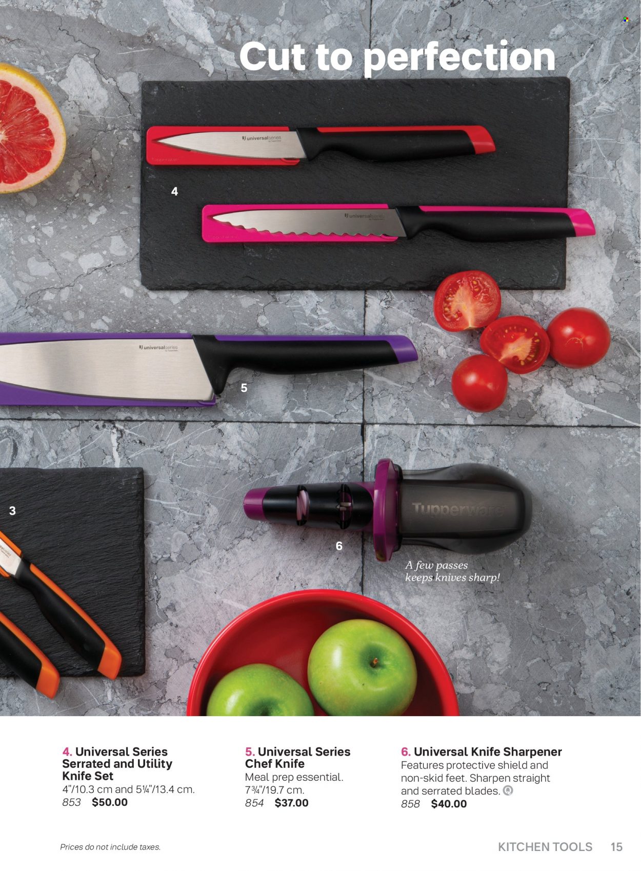 Tupperware flyer . Page 15.