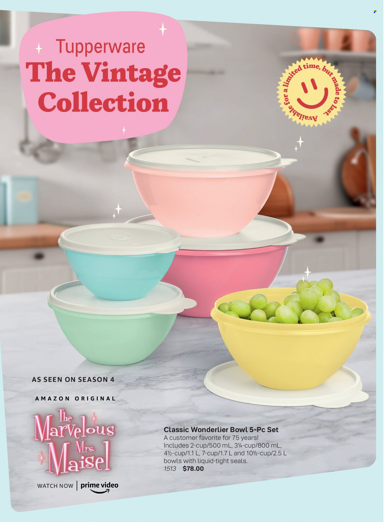 Tupperware flyer . Page 24.