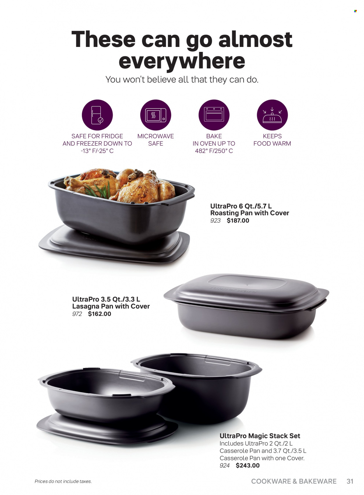 Tupperware flyer . Page 31.
