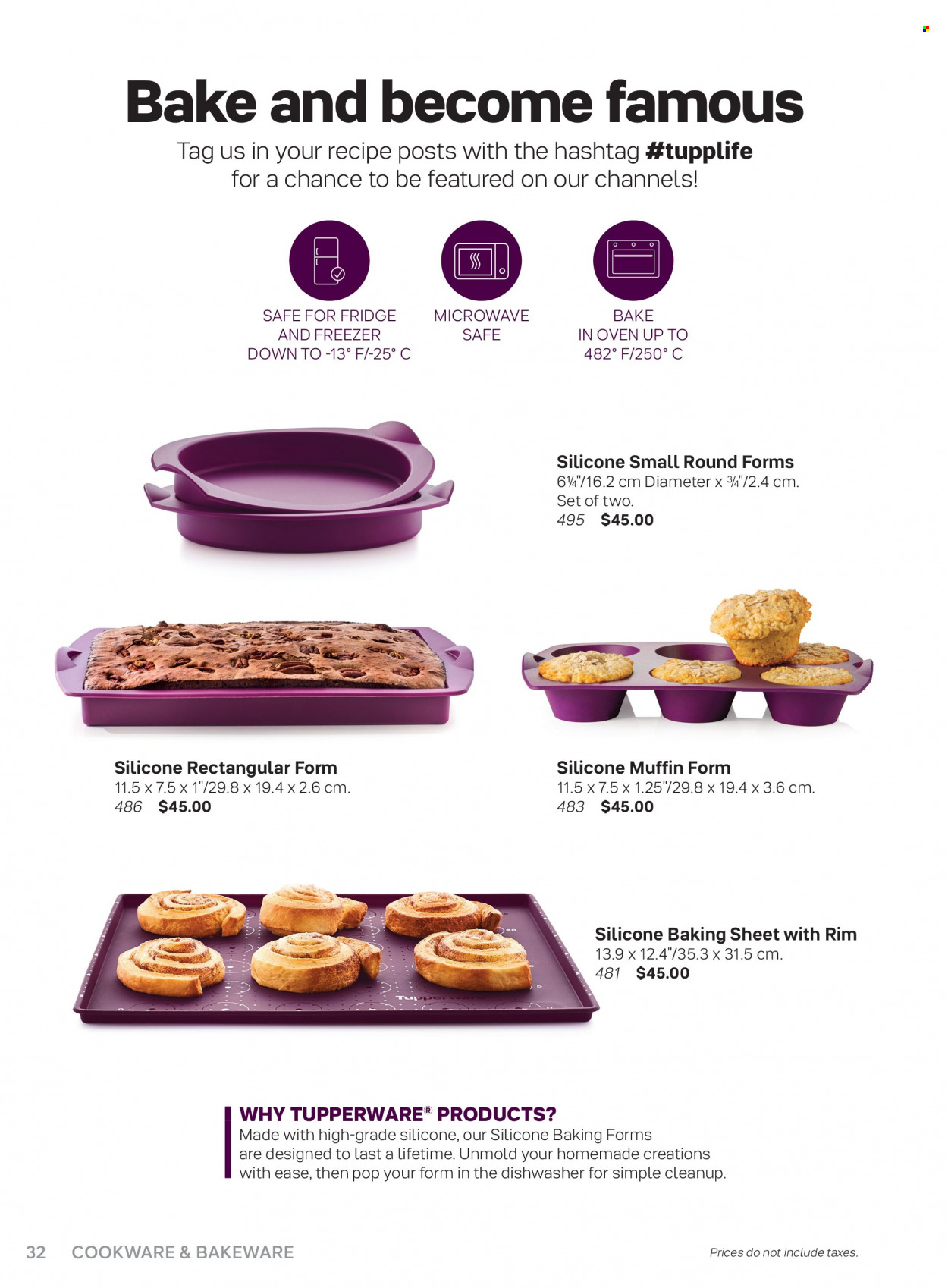 Tupperware flyer . Page 32.