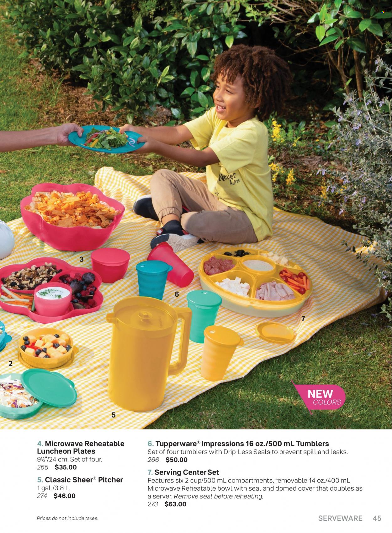 Tupperware flyer . Page 45.