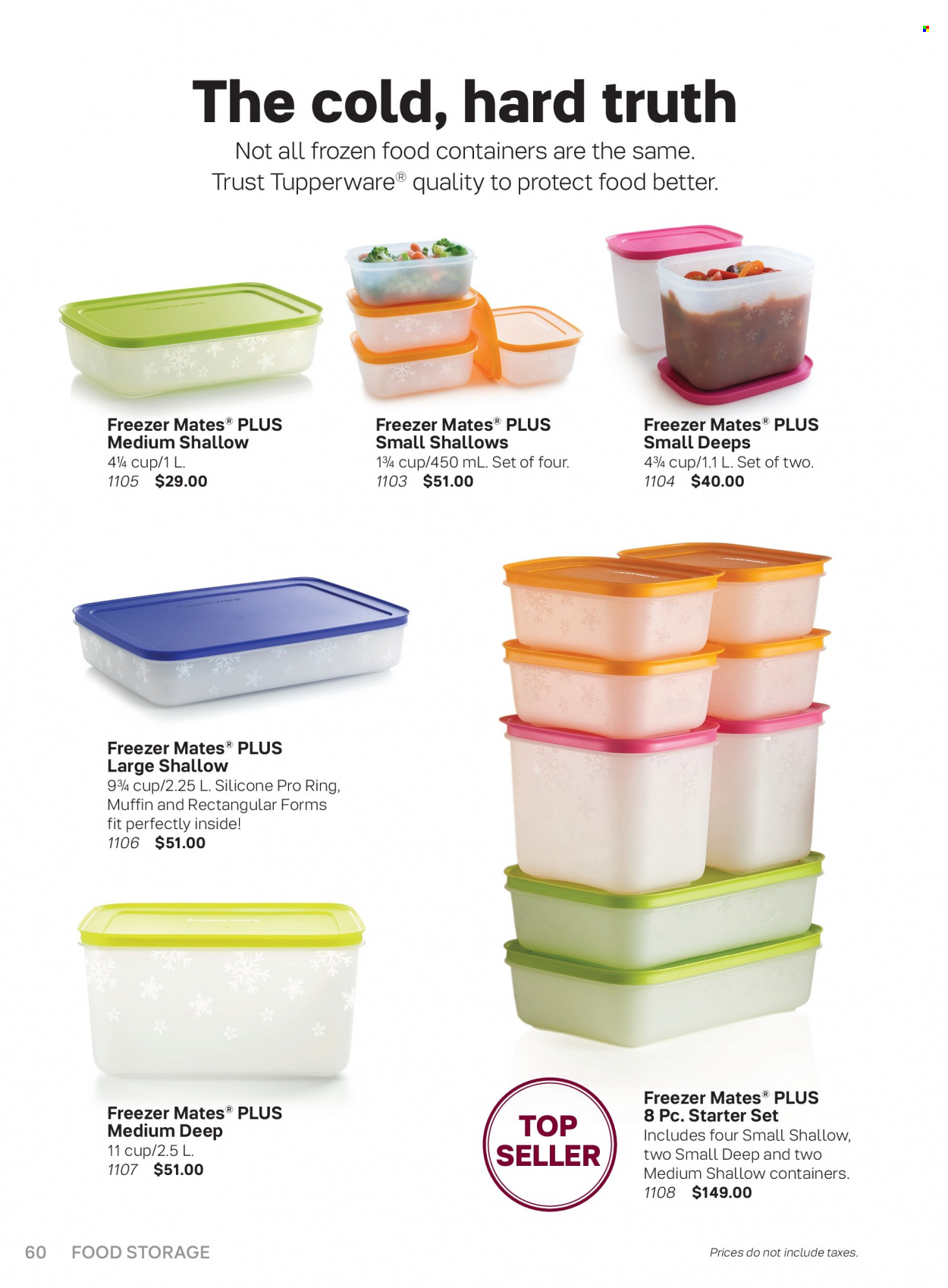 Tupperware flyer . Page 60.