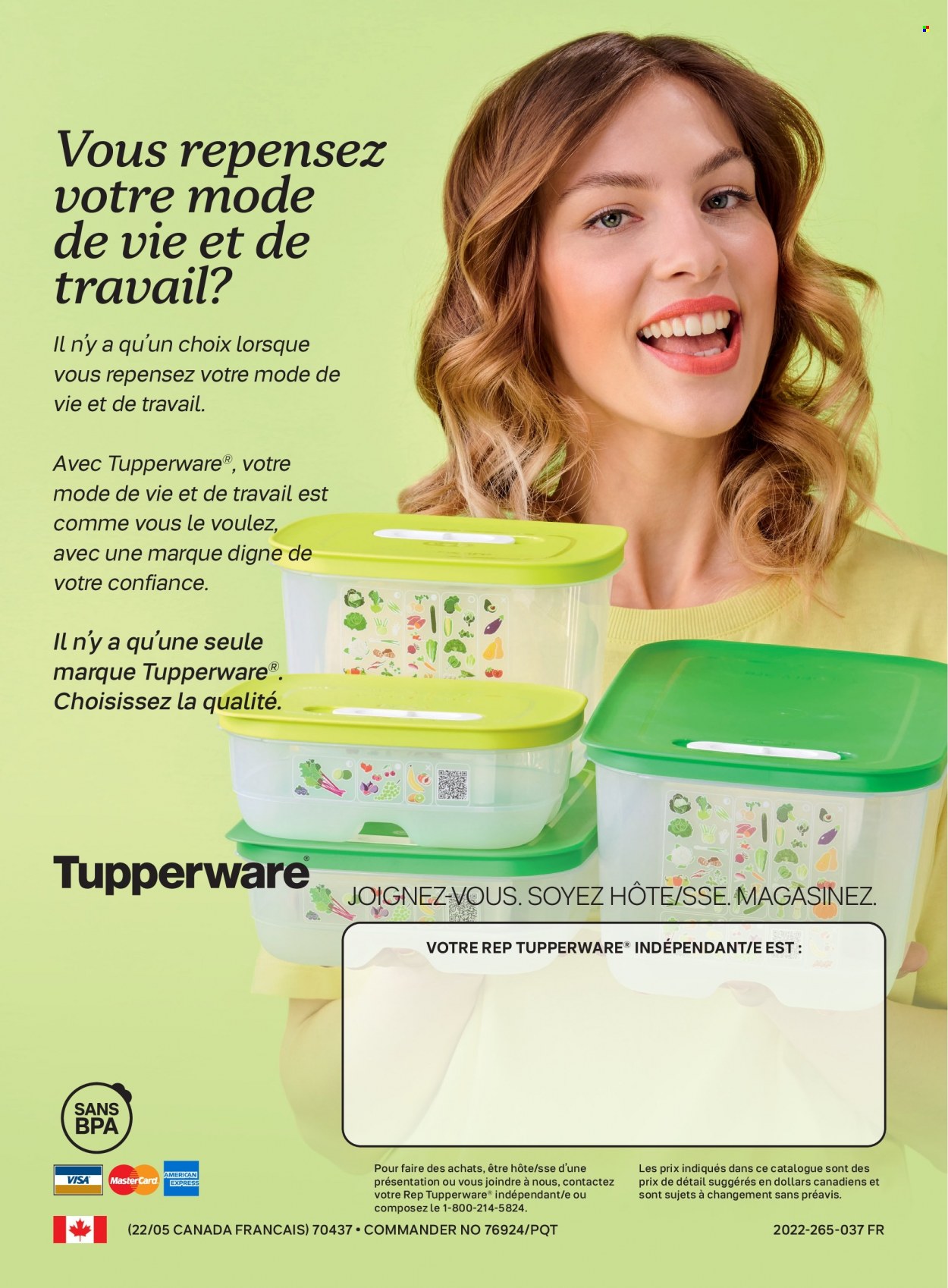 Circulaire Tupperware . Page 76.