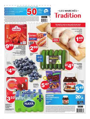 Les Marchés Tradition Flyer - May 12, 2022 - May 18, 2022.
