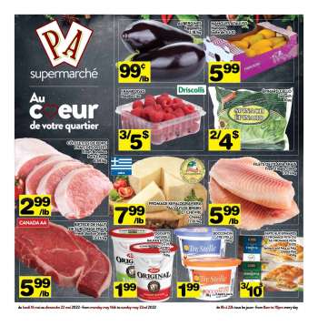 PA Supermarché Laval flyers