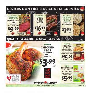 Nesters Food Market Flyer - May 15, 2022 - May 21, 2022.