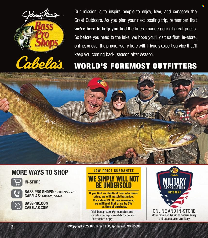 Circulaire Bass Pro Shops . Page 2.