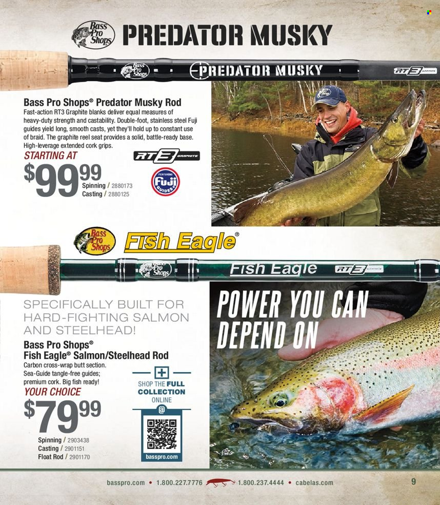 Circulaire Bass Pro Shops . Page 9.