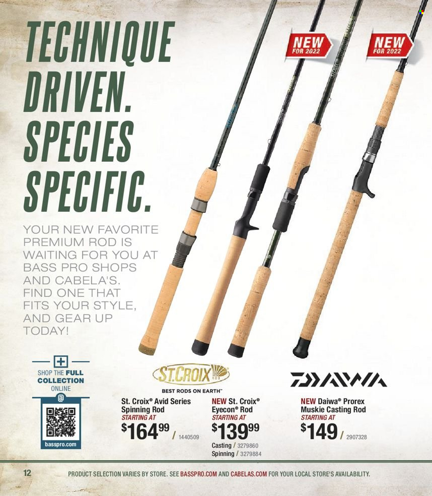 Circulaire Bass Pro Shops . Page 12.