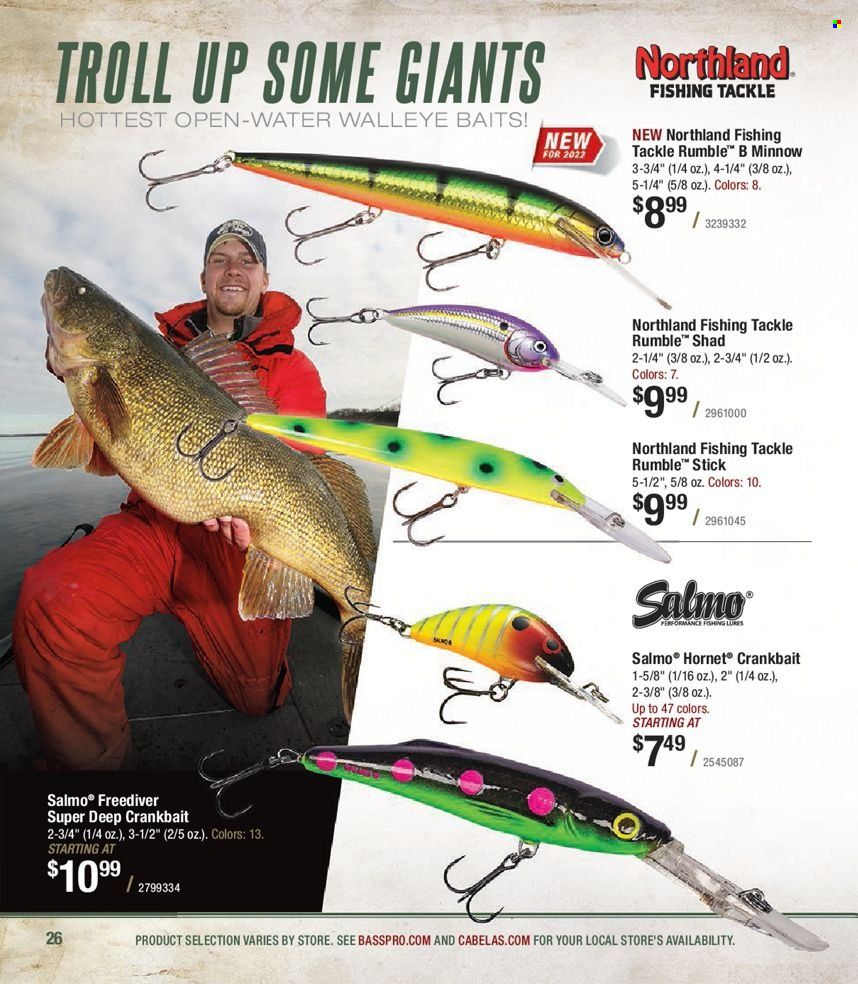 Circulaire Bass Pro Shops . Page 26.