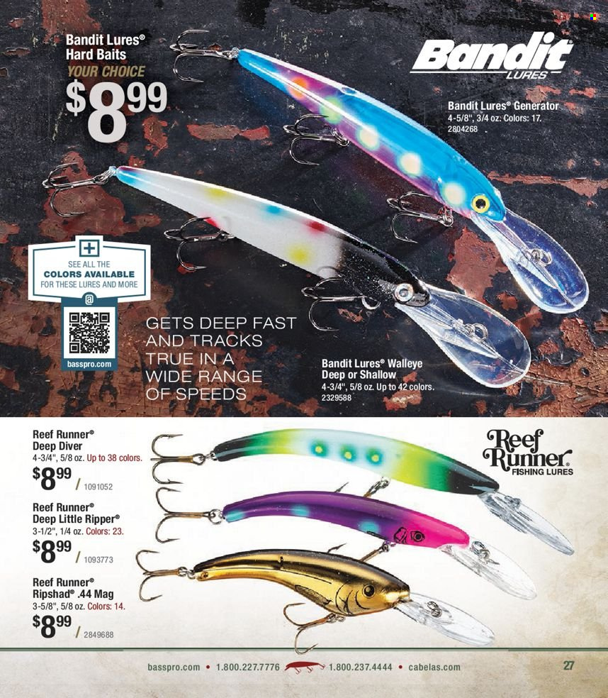 Circulaire Bass Pro Shops . Page 27.