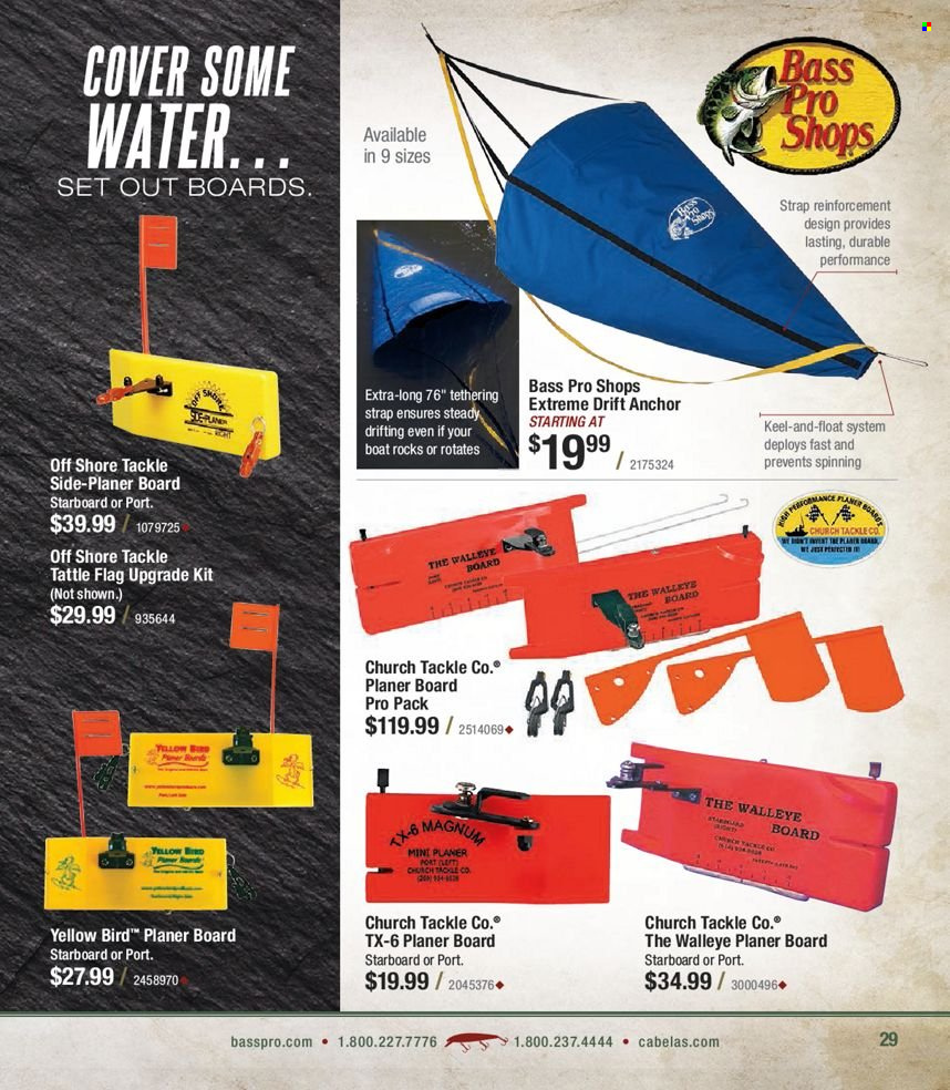 Circulaire Bass Pro Shops . Page 29.