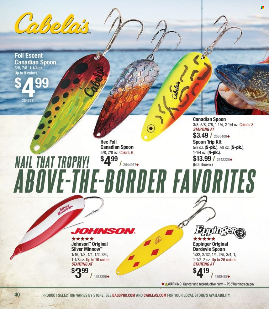 Circulaire Bass Pro Shops . Page 40.
