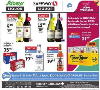 Sobeys Liquor Canmore flyers