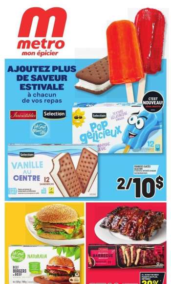 Metro Mont-Joli flyers