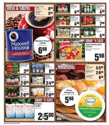 AG Foods Flyer - May 15, 2022 - May 21, 2022.