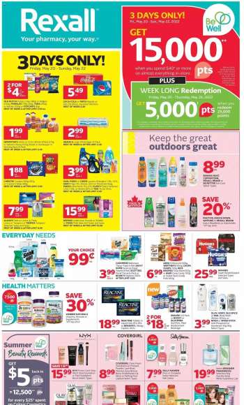 Rexall flyer - Weekly Flyer