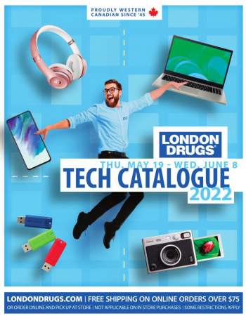 London Drugs Flyer - May 19, 2022 - June 08, 2022.
