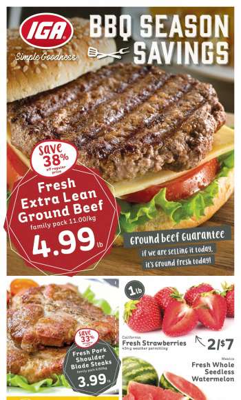 IGA Simple Goodness flyer - Weekly Deals
