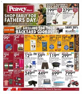 Peavey Mart - Shop Early for Fathers Day