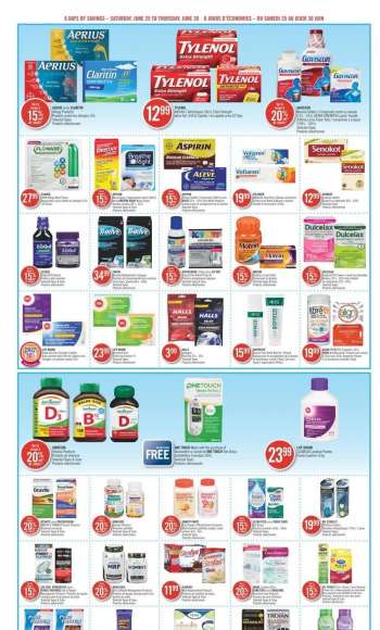 Shoppers Drug Mart Flyer - June 25, 2022 - June 30, 2022.