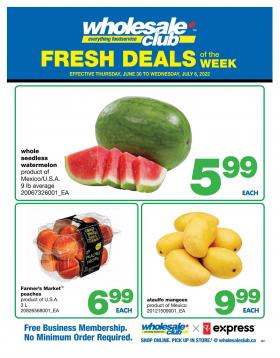 Wholesale Club - Deals of the Week
