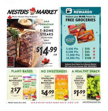 Nesters Food Market flyer