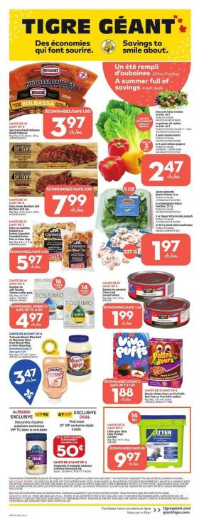 Giant Tiger - Weekly flyer