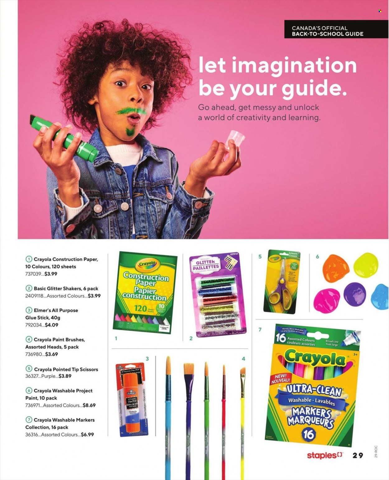 Staples flyer  - July 06, 2022 - September 30, 2022. Page 29.