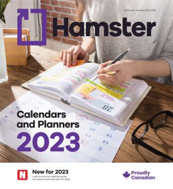 Hamster flyer - Calendars and Planners 2023