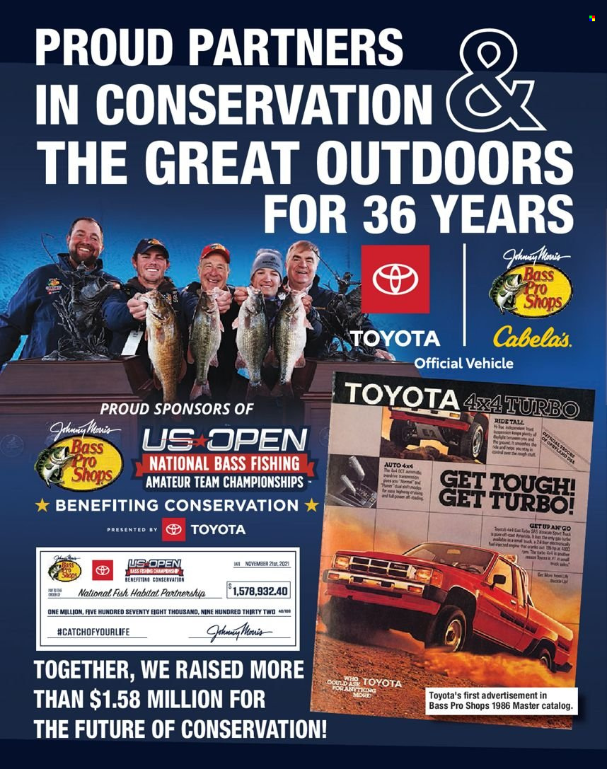 Bass Pro Shops flyer . Page 20.