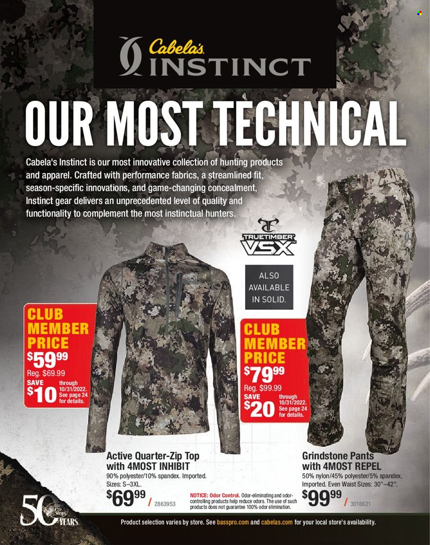 Bass Pro Shops flyer . Page 30.