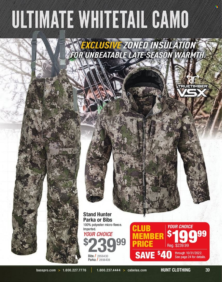 Bass Pro Shops flyer . Page 39.