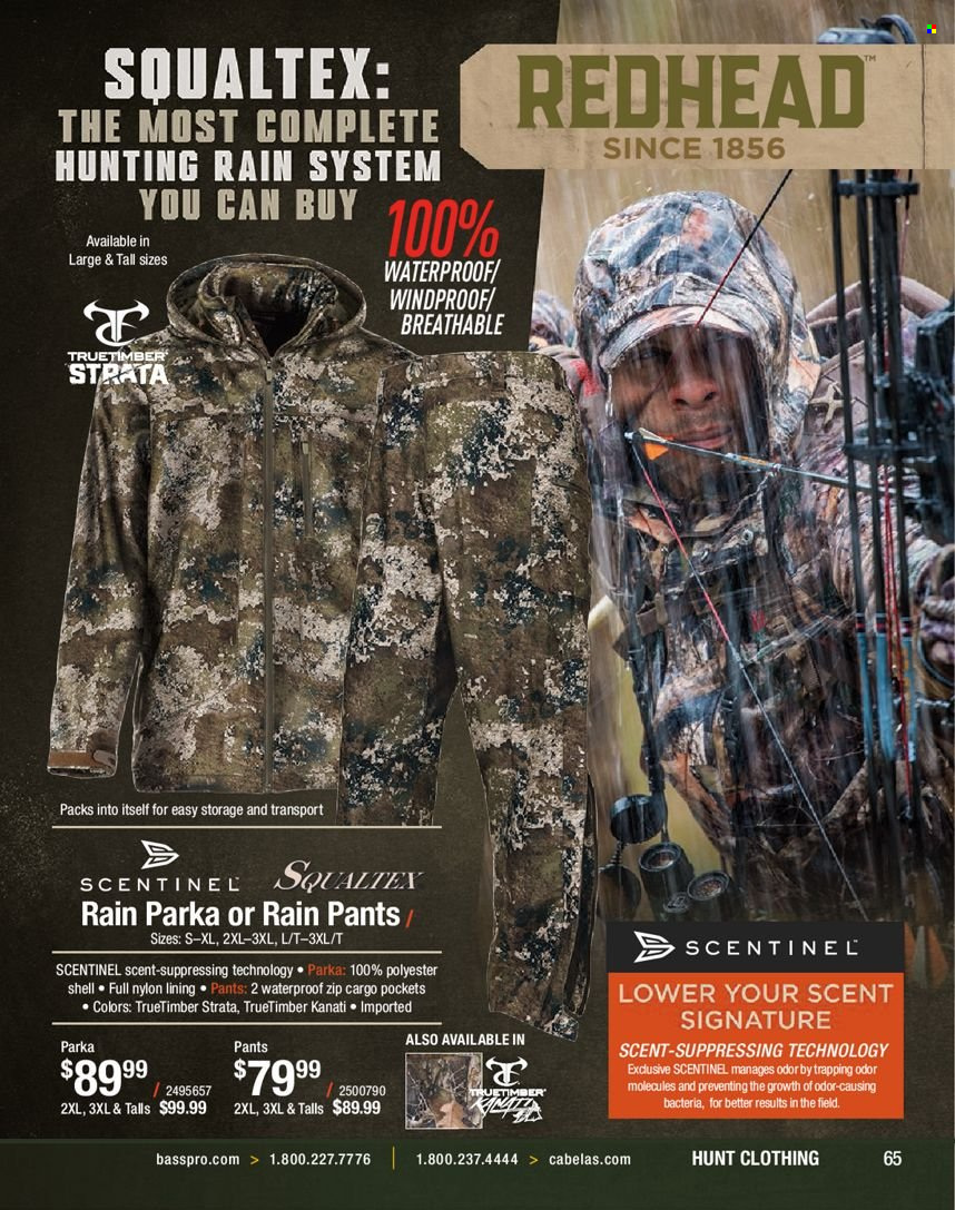Bass Pro Shops flyer . Page 65.