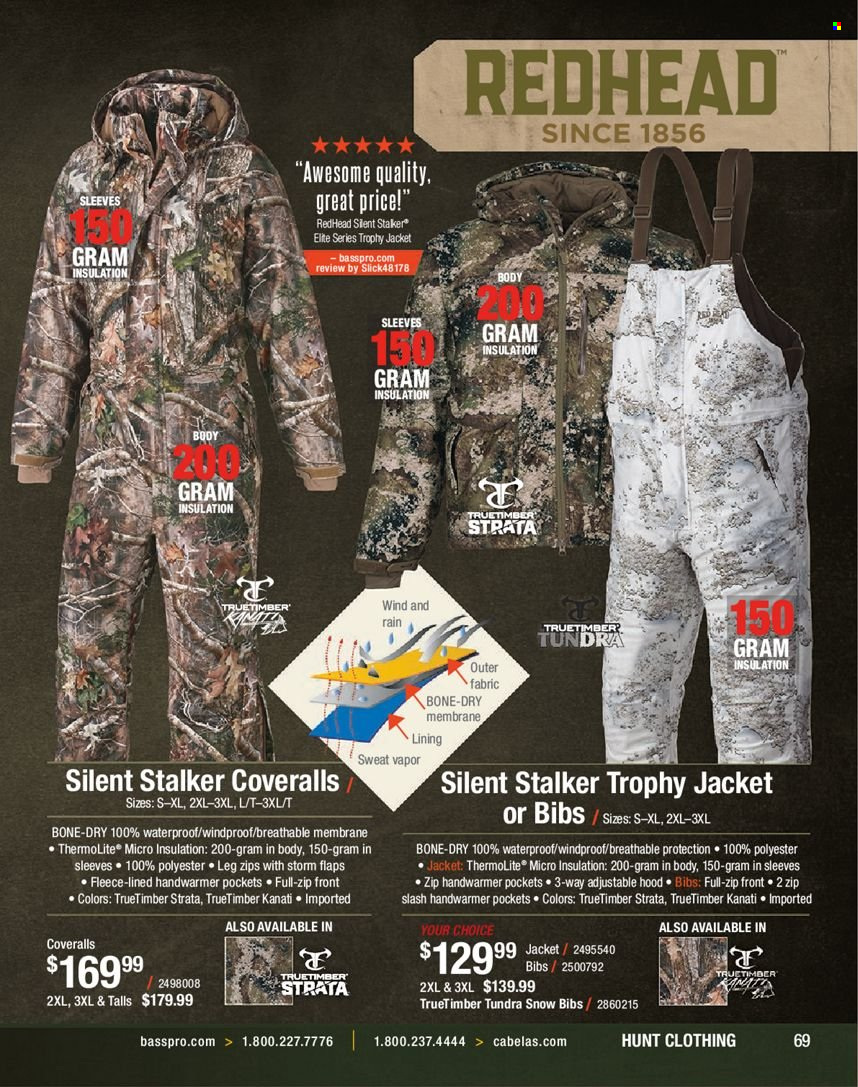 Bass Pro Shops flyer . Page 69.