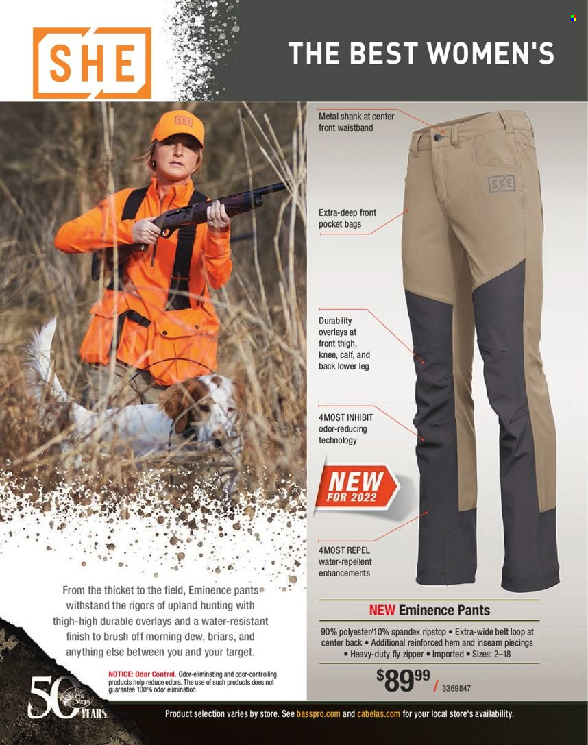 Bass Pro Shops flyer . Page 98.