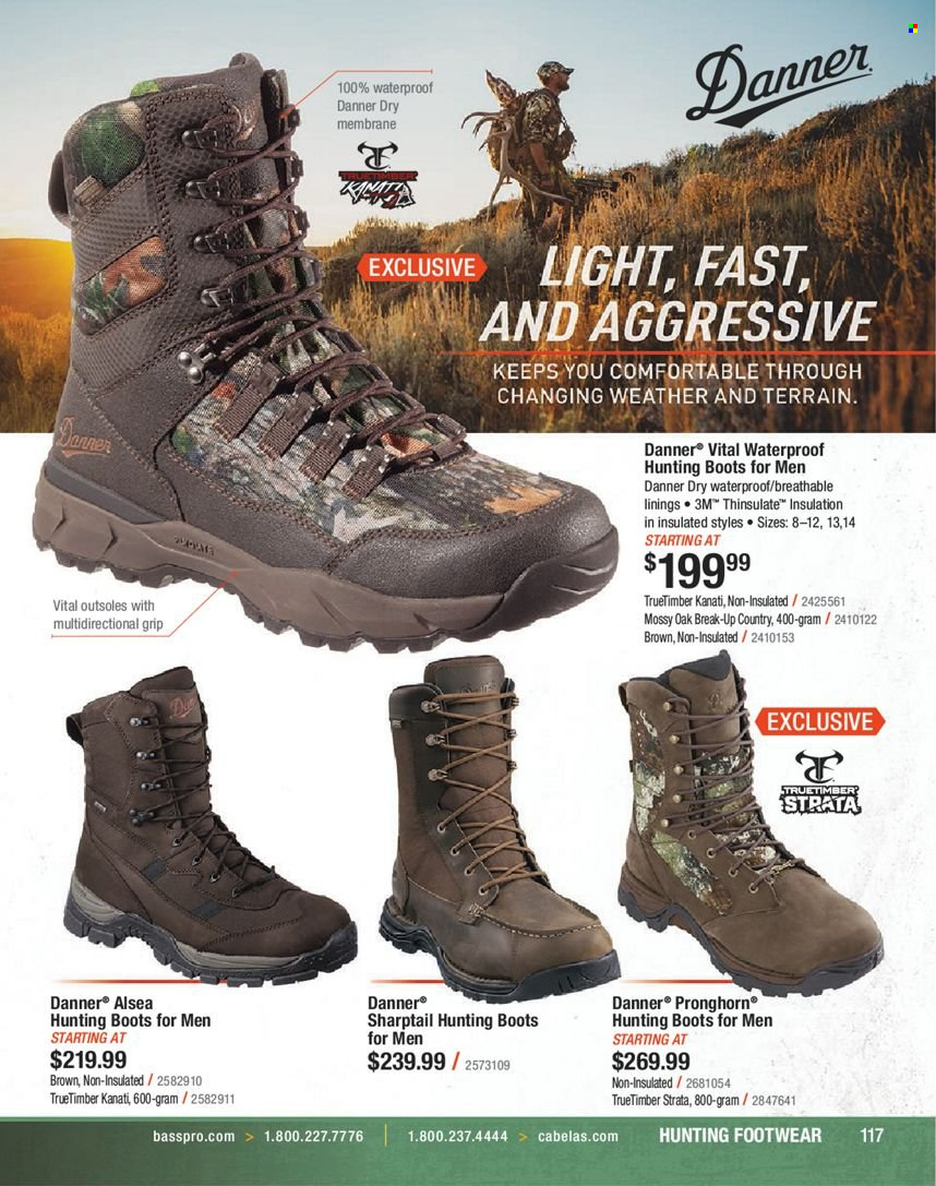 Bass Pro Shops flyer . Page 117.