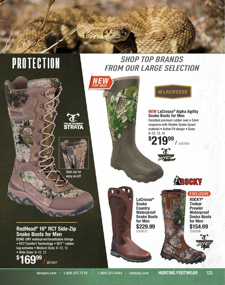 Bass Pro Shops flyer . Page 123.