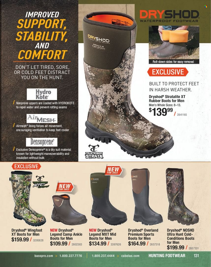 Bass Pro Shops flyer . Page 131.