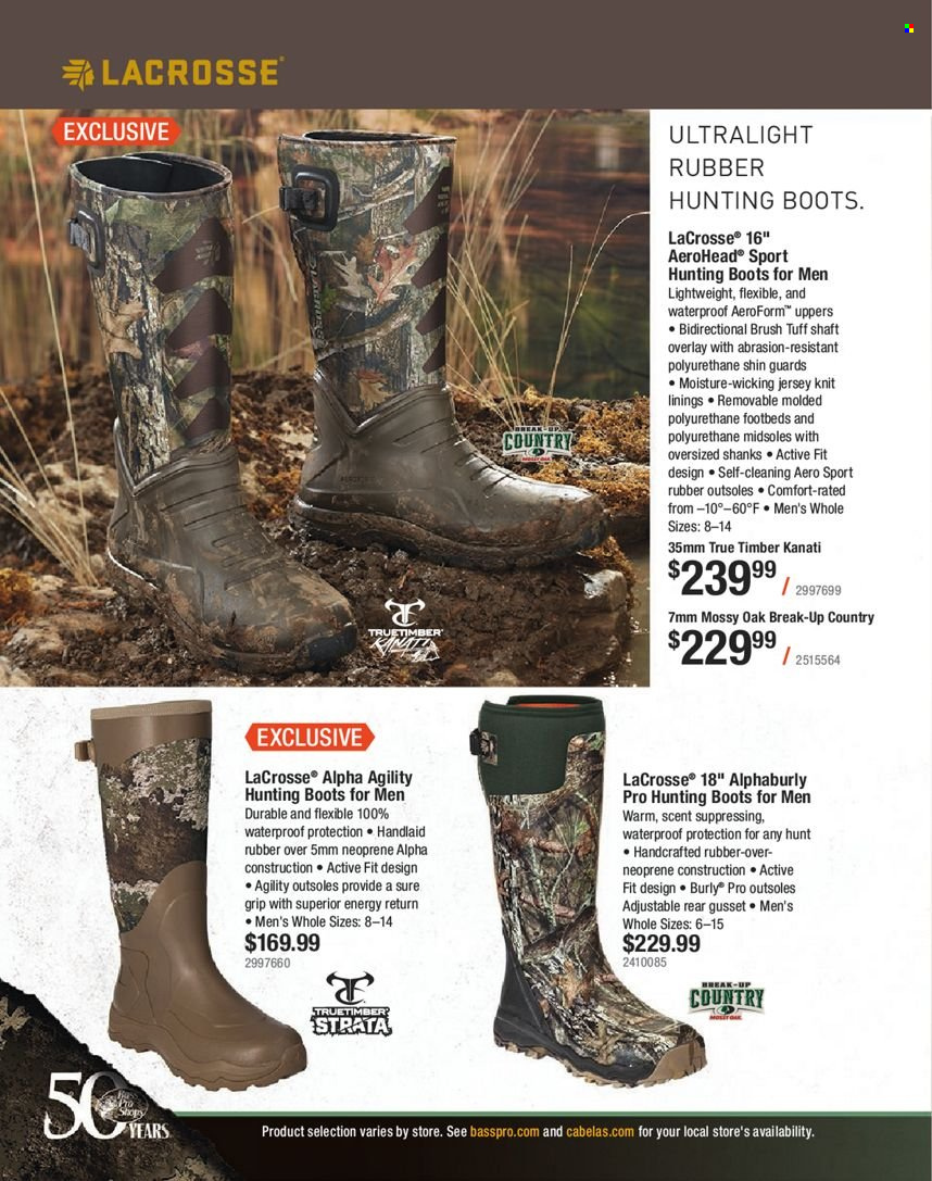 Bass Pro Shops flyer . Page 134.