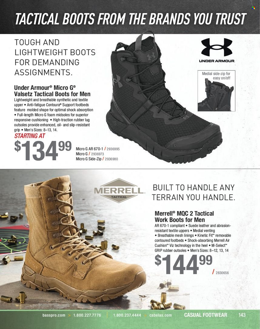 Bass Pro Shops flyer . Page 143.
