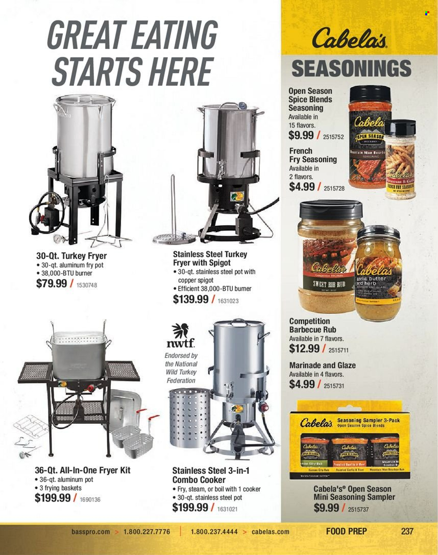 Bass Pro Shops flyer . Page 237.