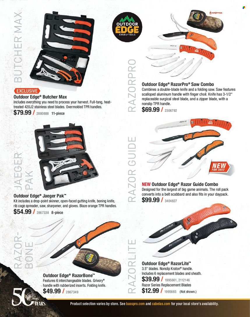 Bass Pro Shops flyer . Page 244.