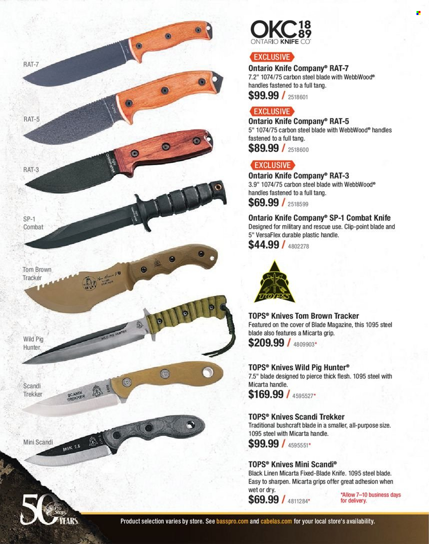 Bass Pro Shops flyer . Page 248.