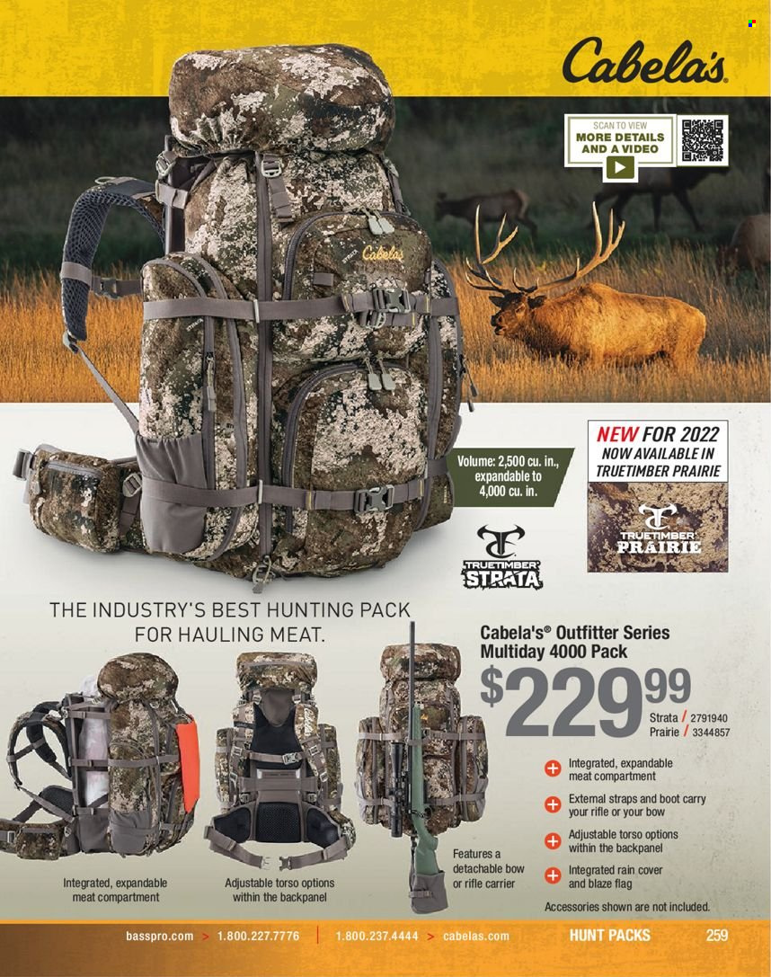 Bass Pro Shops flyer . Page 259.