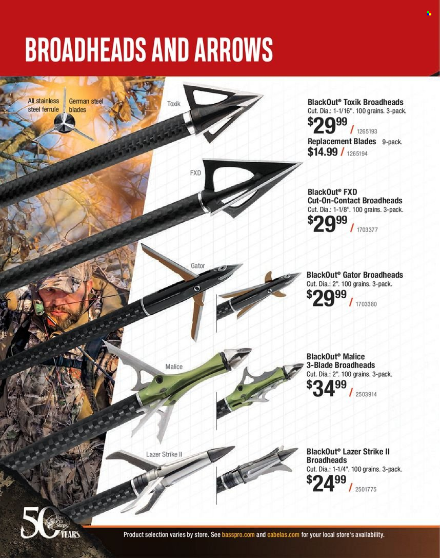 Bass Pro Shops flyer . Page 270.